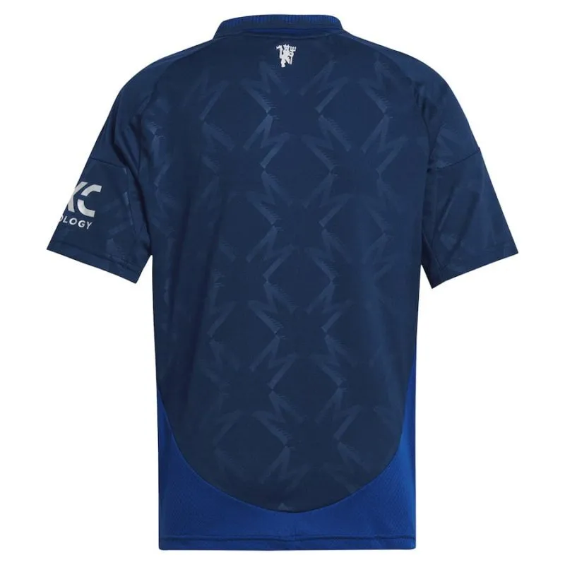 Conjunto de camiseta para niños de fuera de casa de Manchester United 2024/25 - Azul