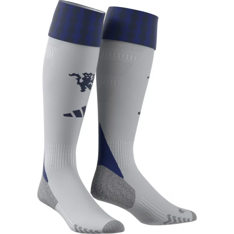 Manchester United 2024/25 Away Football Socks - Gray