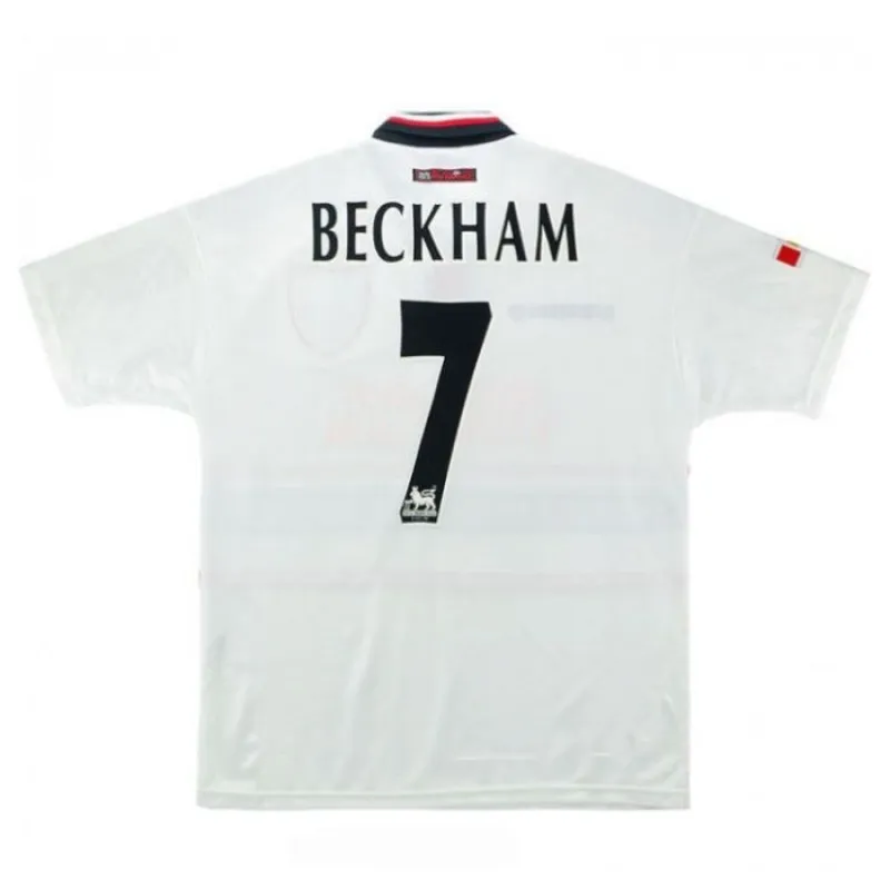 Beckham Manchester United Retro Jersey 1997-1999 Away - Grey