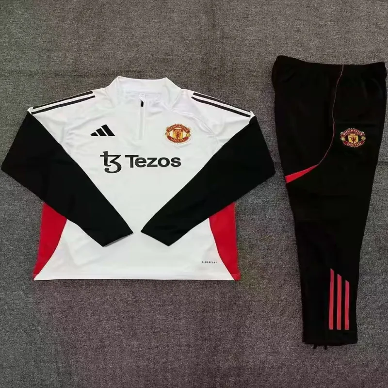 Manchester United 2025/26 Kids Sports Set White