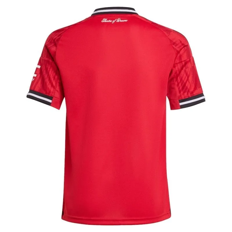 Manchester United Kids' 2025/26 Home Jersey - Red