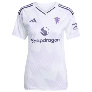 Maglia femminile in trasferta del Manchester United 2025/26 - Bianco