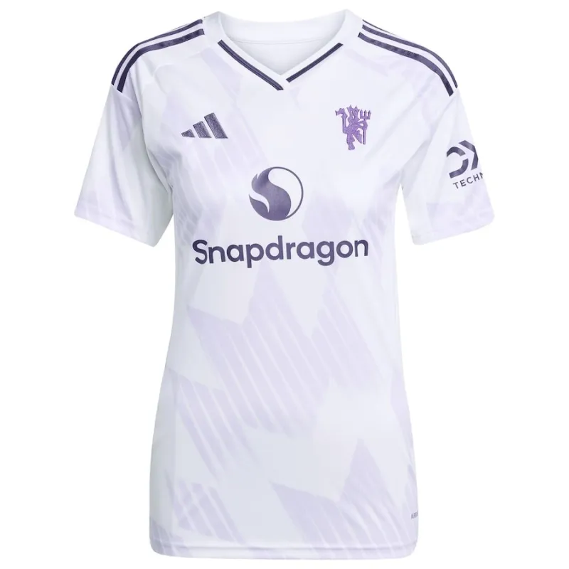 Maillot féminin à l'extérieur du Manchester United 2025/26 - Blanc