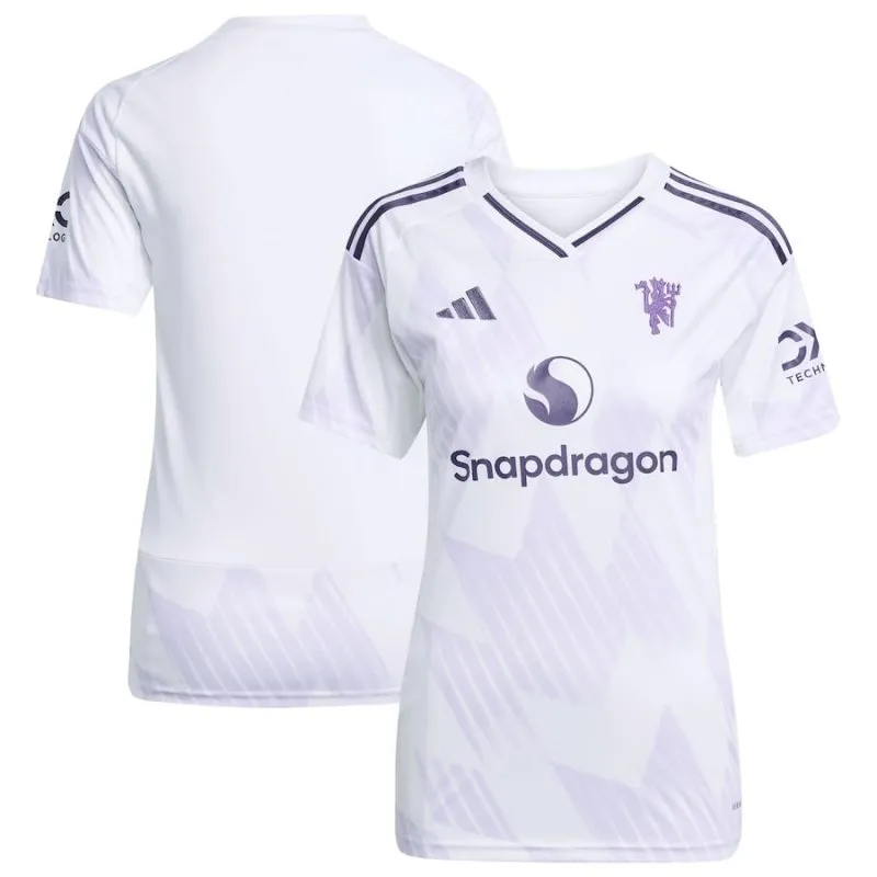 Maillot féminin à l'extérieur du Manchester United 2025/26 - Blanc