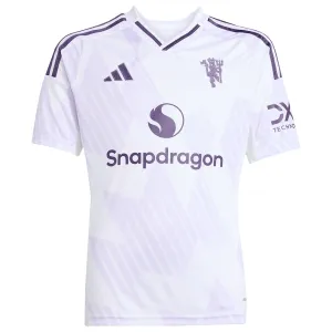 Maglia bambini in trasferta del Manchester United 2025/26 - Bianco