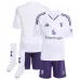 Manchester United 2025/26 Kinder-Auswärts-Trikot-Set - Weiß
