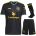 Manchester United 2025/26 Kinder Set Dritttrikot - Schwarz