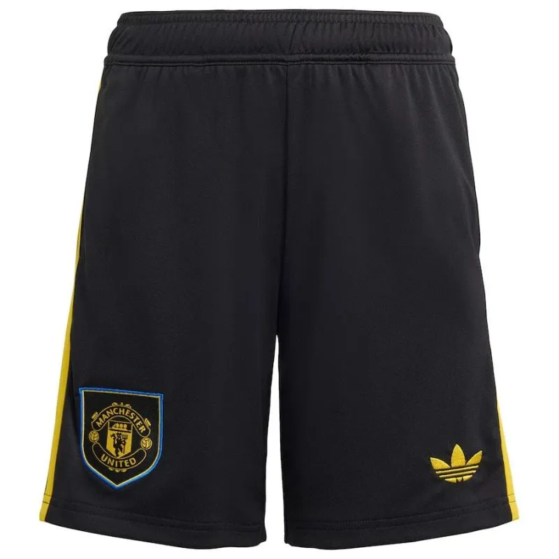 Manchester United 2025/26 Kinder Set Dritttrikot - Schwarz