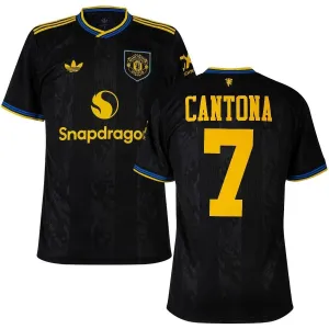 Maglia Terza Manchester United CANTONA 2025/26 - Nero