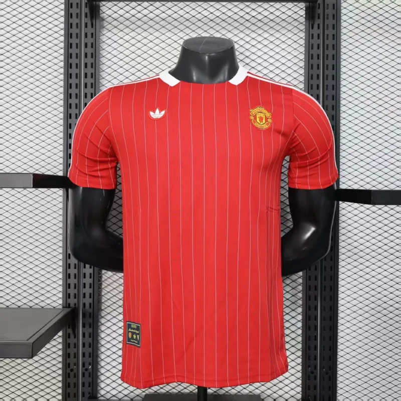 Manchester United Spieler-Trikot Freizeitedition 2025/26 - Rot