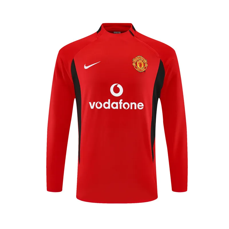 Manchester United 2002/03 Abbigliamento Sportivo Vintage Rosso