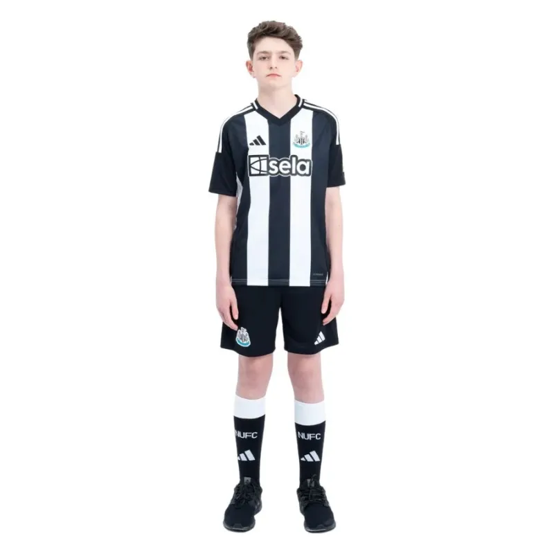 Maglia per bambini di casa Newcastle United 2024/25 - Nera/Bianca