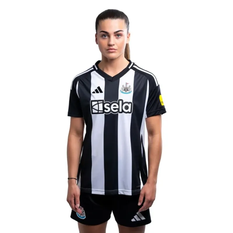 Newcastle United 2024/25 Frauen Heimtrikot - Schwarz/Weiß