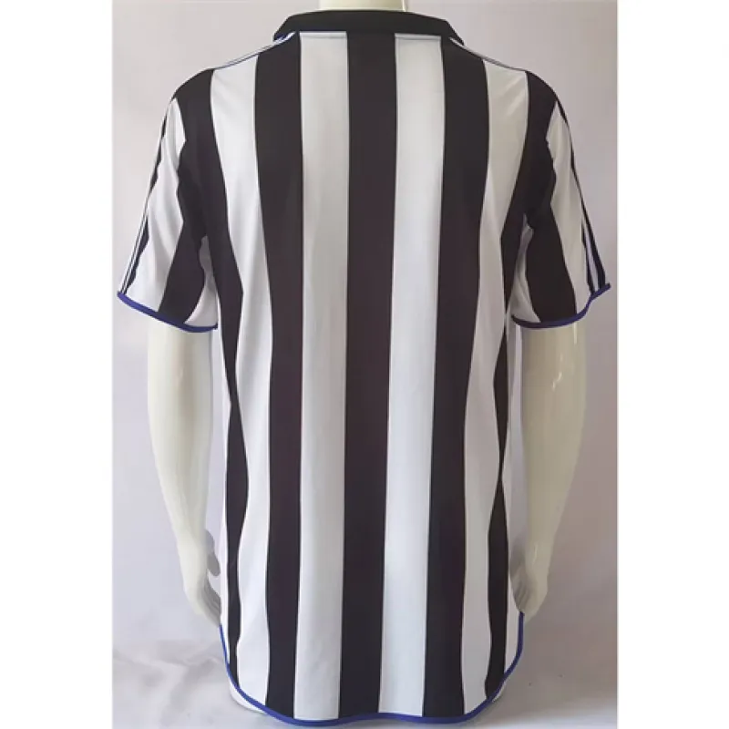 Newcastle United 1999/00 Retro Home Jersey - Black/White