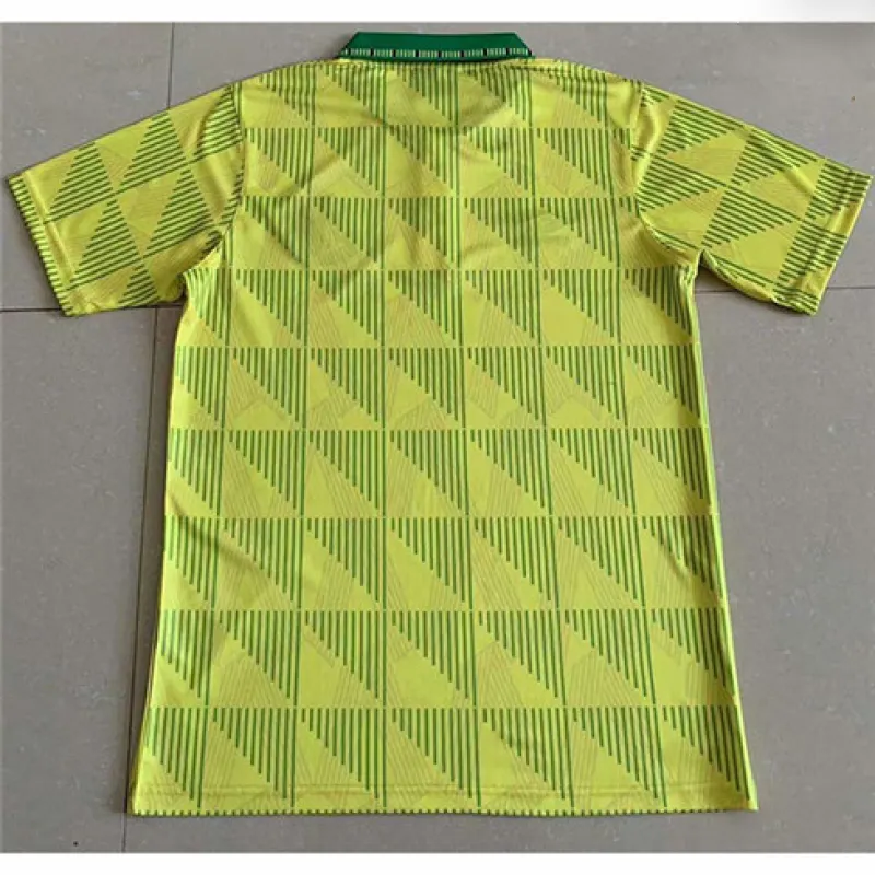 Newcastle United 1991 Retro Away Jersey - Yellow