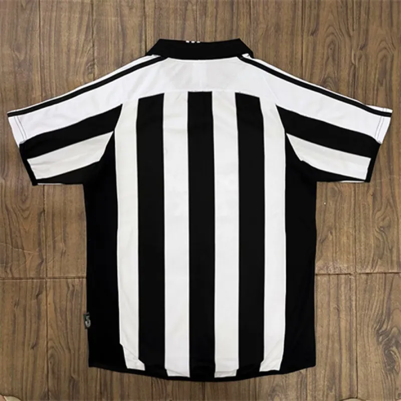 Maglia di casa retrò di Newcastle United 2003-05 - Nero/Bianco