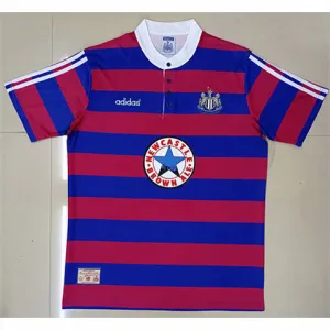 Camiseta de casa retró de Newcastle United 1995/96 - Azul/Rojo