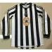 Maillot rétro domicile à manches longues de Newcastle United 1997-99 - Noir/Blanc