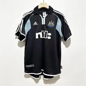 Camiseta de fuera de casa retró de Newcastle United 2000/01 - Negro