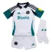Set di terza maglia per bambini di Newcastle United 2024/25 - Bianco