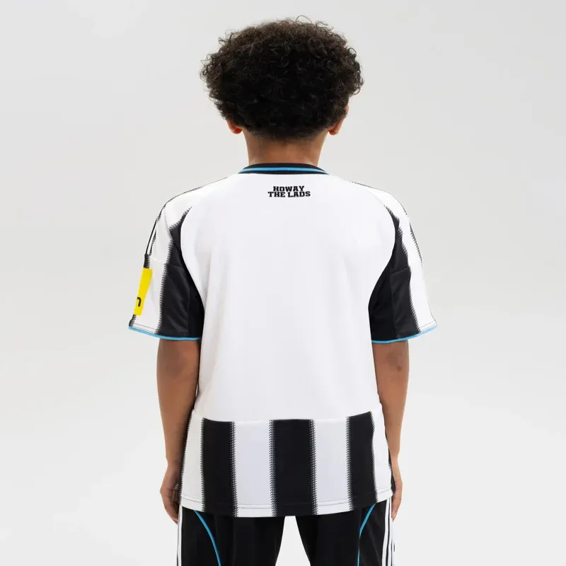 Newcastle United Kids' 2025/26 Home Jersey - Black/White