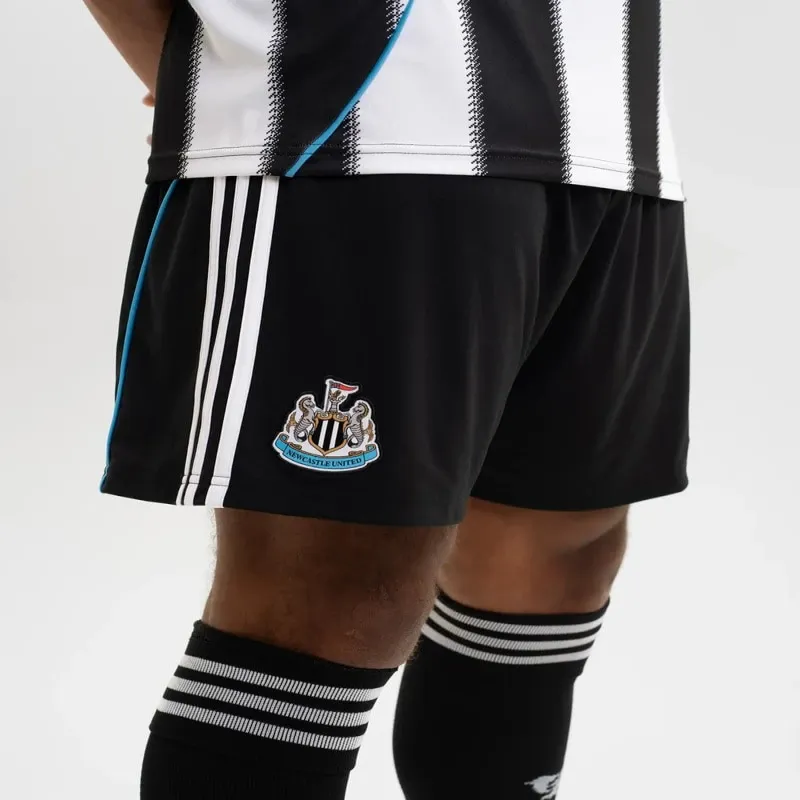 Newcastle United 2025/26 Short di casa - Nero/Bianco