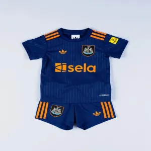 Newcastle United 2025/26 Third Kids' Jersey Set - Blue
