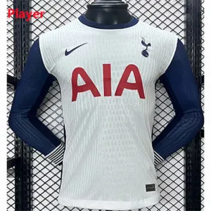 Maglia a maniche lunghe da campo di Tottenham Hotspur 2024/25 - Edizione giocatore - Bianca