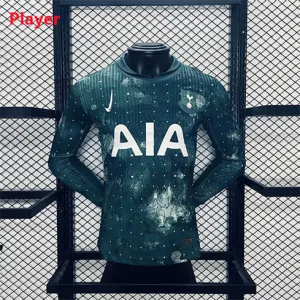 Terza maglia a maniche lunghe di Tottenham Hotspur 2024/25 - Edizione giocatore - Verde smalto