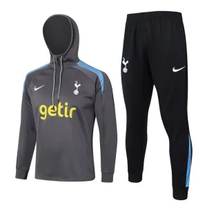 Tottenham Hotspur 2024/25 Hooded Sportswear + Trousers - Gray