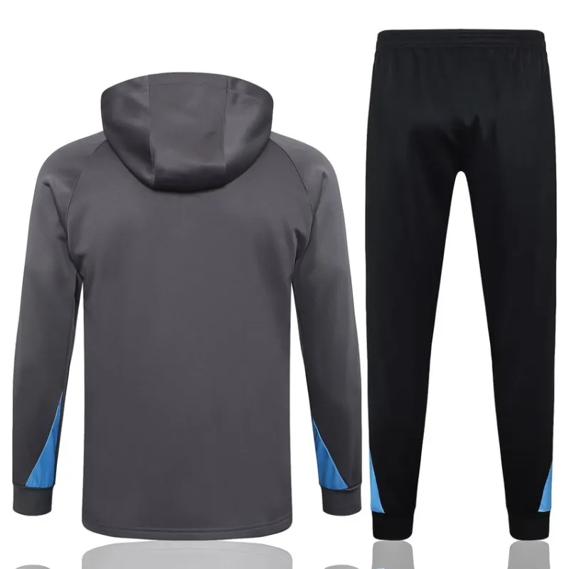 Abito sportivo con cappuccio + Pantaloni di Tottenham Hotspur 2024/25 - Grigio