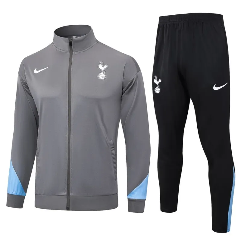 Giacca sportiva + Pantaloni di Tottenham Hotspur 2024/25 - Grigio