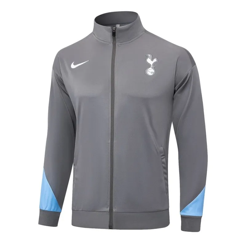 Tottenham Hotspur 2024/25 Hooded Sportswear + Trousers - Light Gray