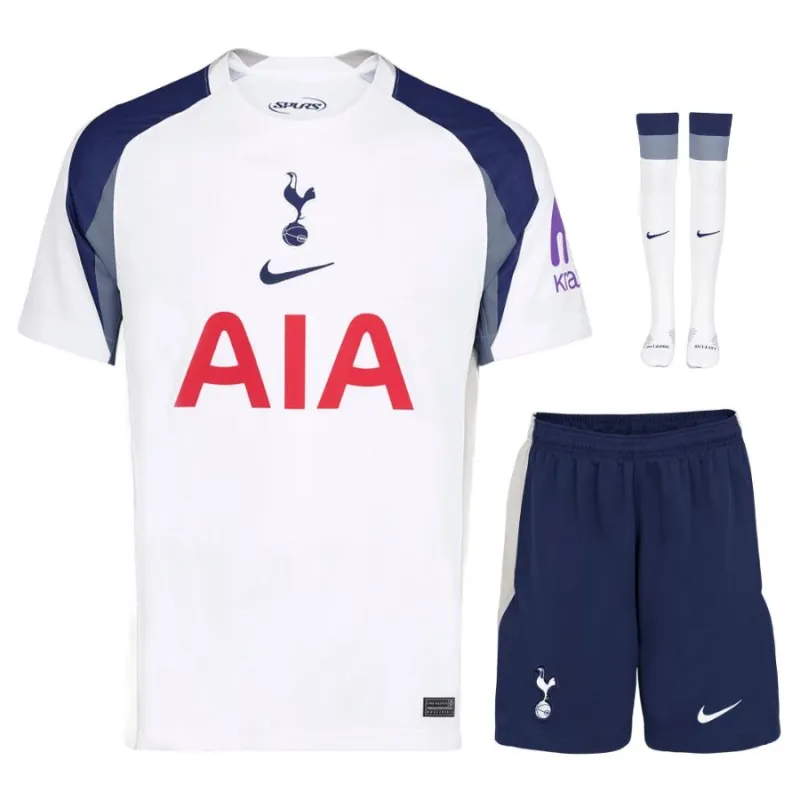 Tottenham Hotspur Kinder-Heim-Kit 2025/26 - Weiß