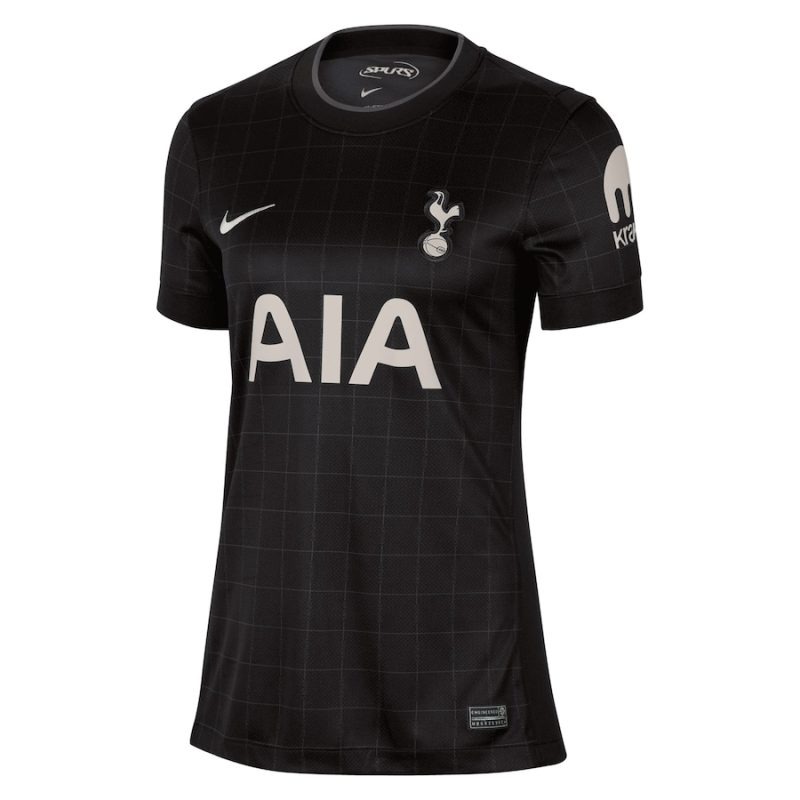 Tottenham Hotspur 2025/26 Women's Away Jersey - Black