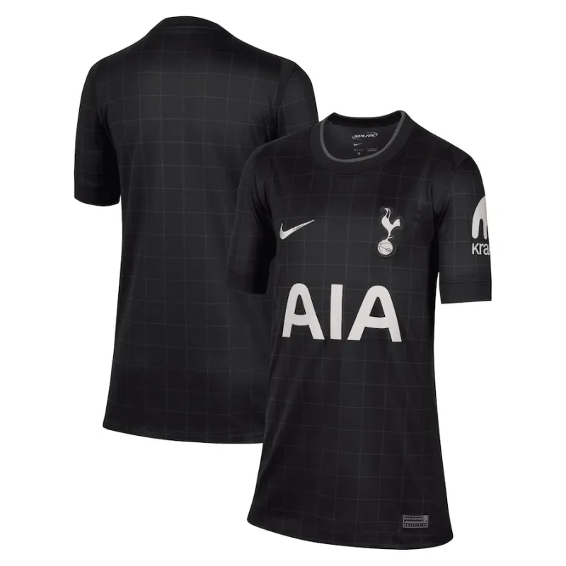 Maillot à l'extérieur enfant du Tottenham Hotspur 2025/26 - Noir