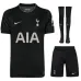 Ensemble de maillot à l'extérieur enfant du Tottenham Hotspur 2025/26 - Noir