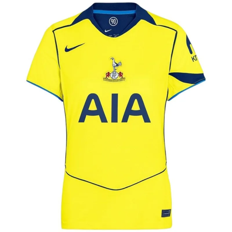 Tottenham Hotspur 2025/26 Third Women's Jersey - Yellow