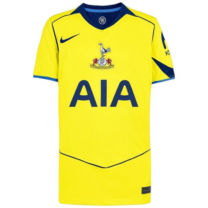 Ensemble Maillot Third Enfant de Tottenham Hotspur 2025/26 - Jaune