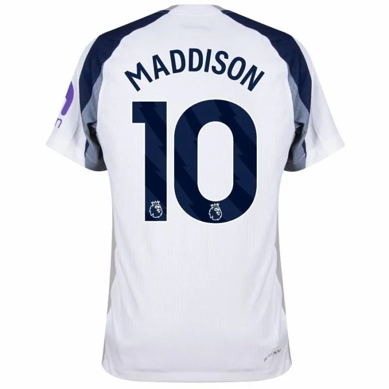 Tottenham Hotspur MADDISON 2025/26 Heim Kindertrikot mit Hose - Weiß