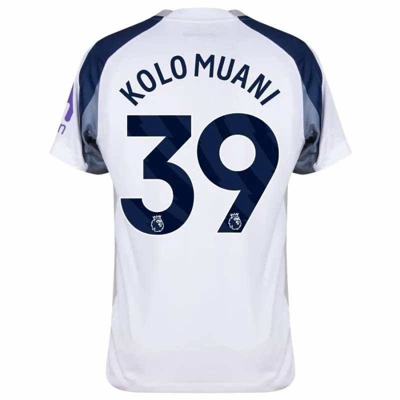 Tottenham Hotspur KOLO MUANI 2025/26 Maillot domicile Enfant avec Short - Blanc