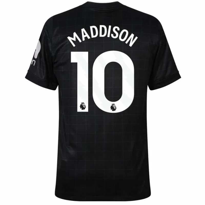 Tottenham Hotspur MADDISON 2025/26 Auswärts Kindertrikot mit Hose - Schwarz
