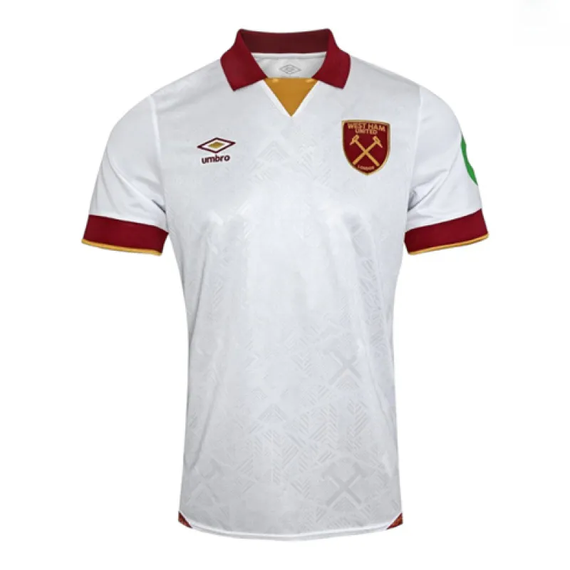 Maillot West Ham Troisième 2024/25 Blanc