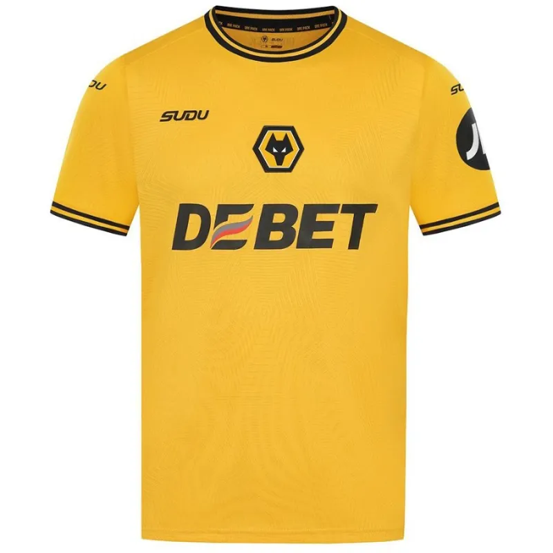 Wolves 2024/25 Home Jersey - Yellow