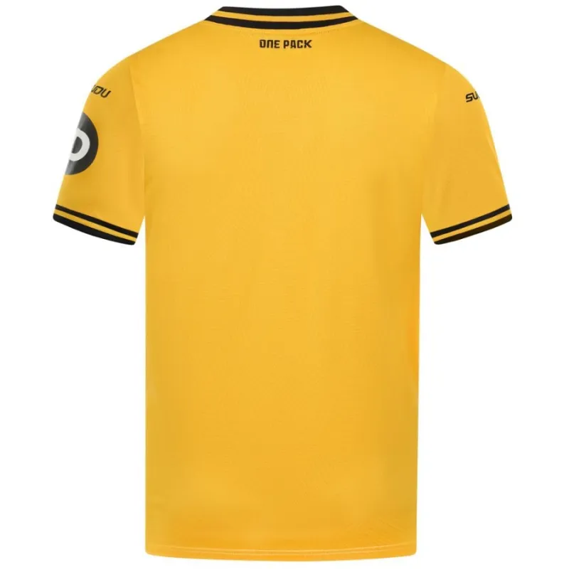 Wolves 2024/25 Home Jersey - Yellow