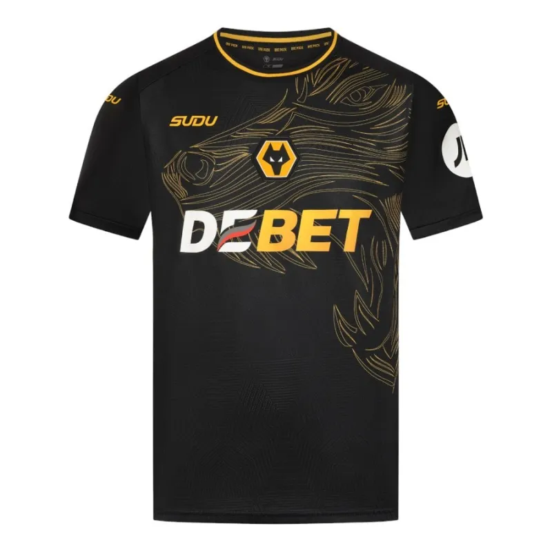 Wolves 2024/25 Away Jersey - Black