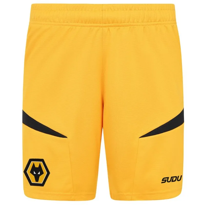 Jeu de maillots pour enfants de domicile de Wolverhampton Wanderers 2024/25 - Jaune