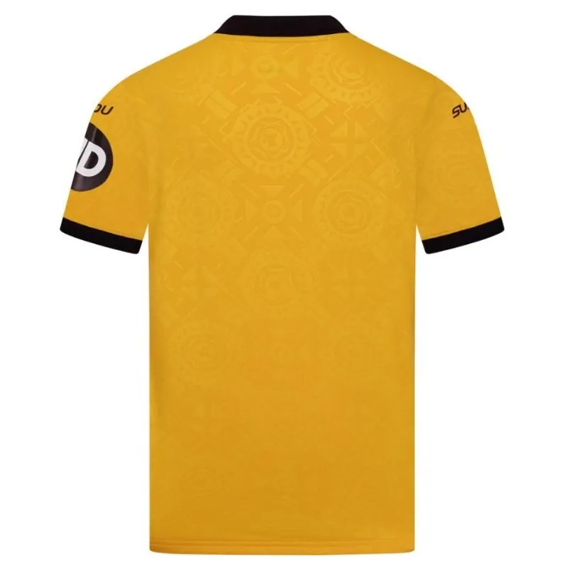 Ensemble maillot enfant Wolves 2025/26 Domicile - Jaune