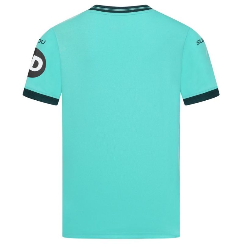 Maglia bambini Wolves 2025/26 Trasferta - Verde