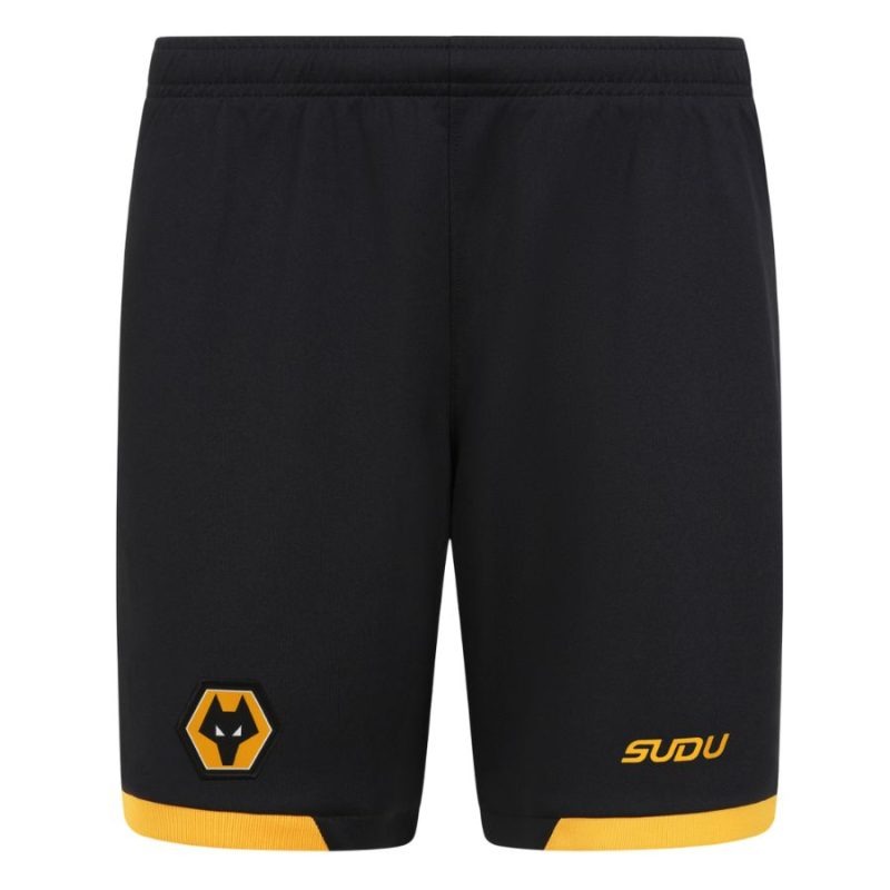 Wolves 2025/26 Home Shorts - Black